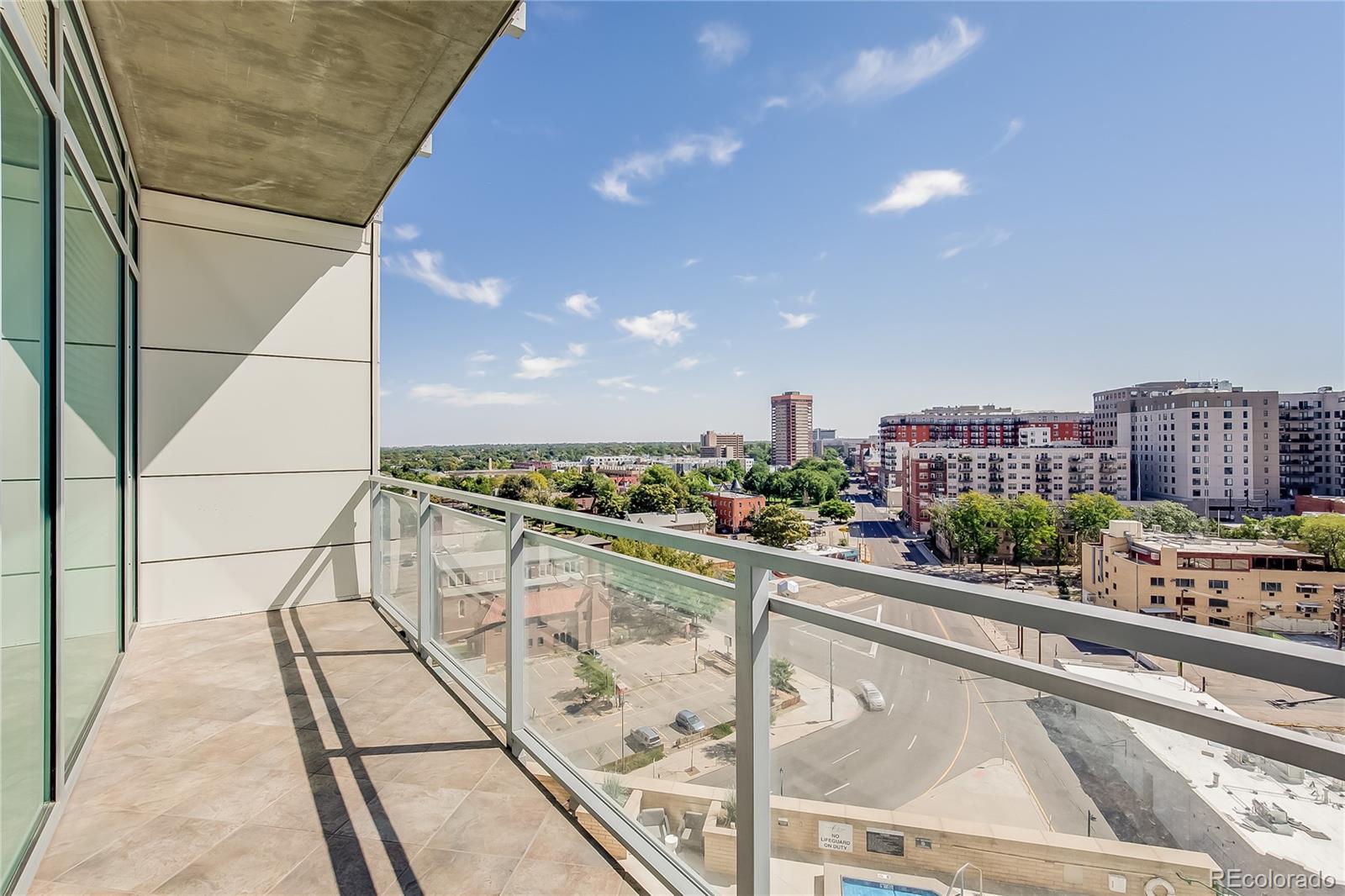 2001 Lincoln Street, Unit 1024 Denver, CO 80202 - Photo 14 of 19 a view of balcony with city view