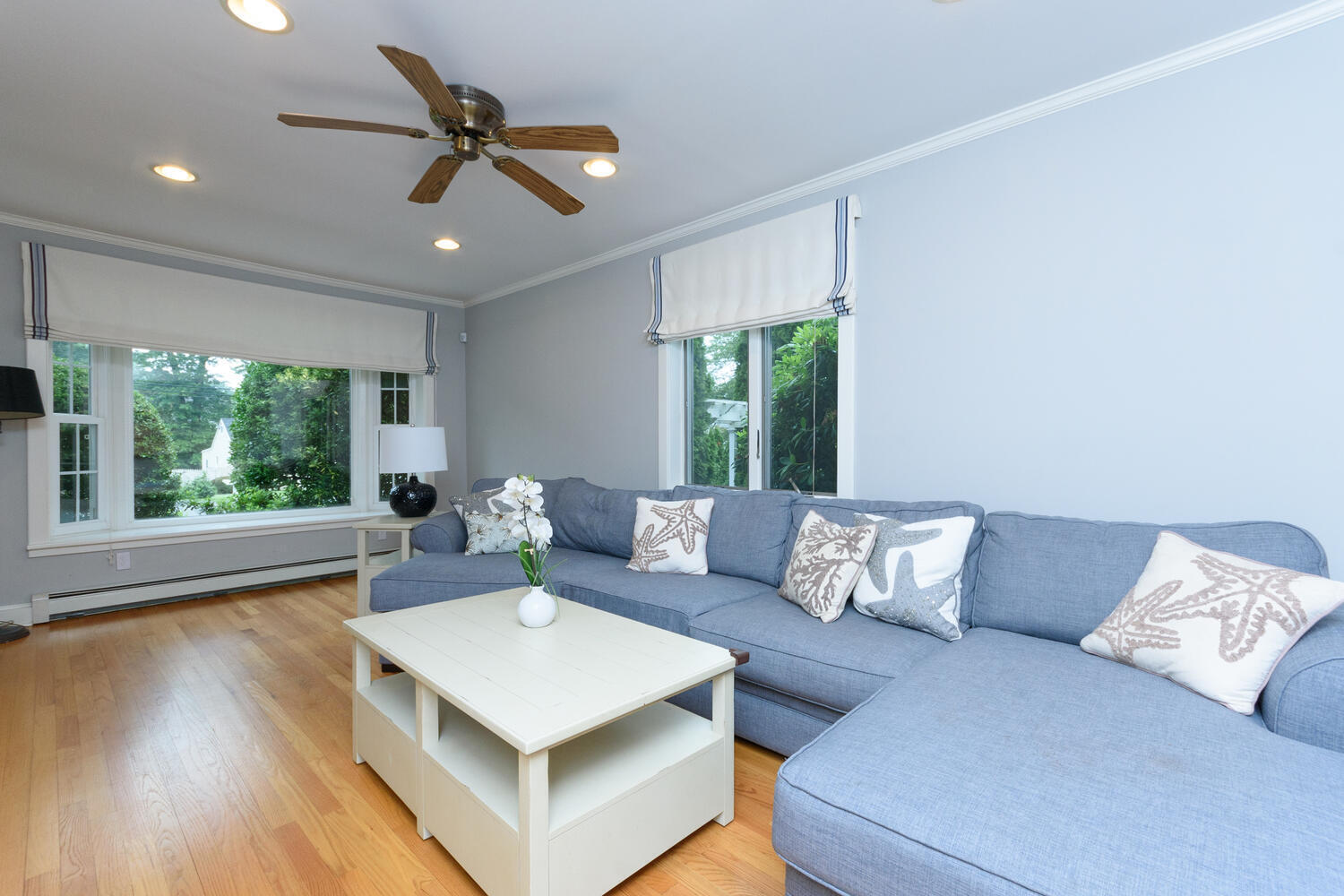 18 Patton Drive Darien, CT 06820 - Photo 15 of 35 a living room with furniture and a large window