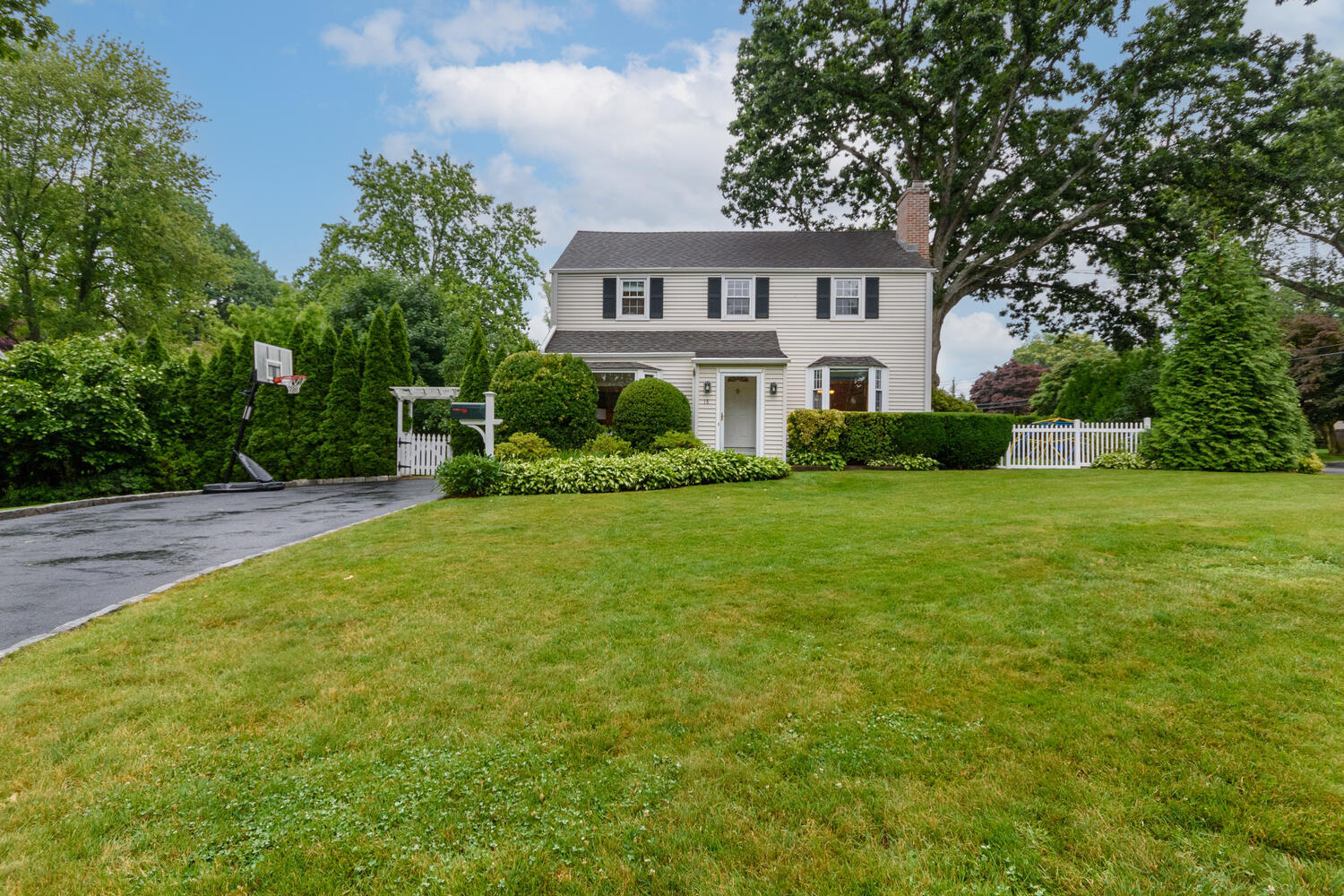 18 Patton Drive Darien, CT 06820 - Photo 2 of 35 a view of house with yard