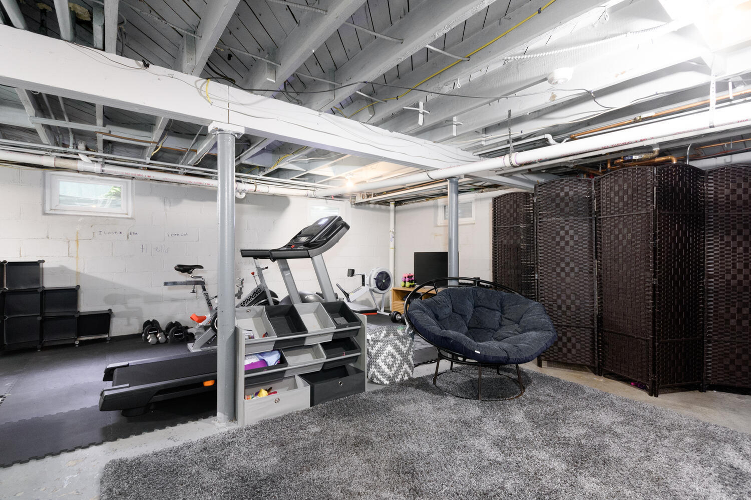 18 Patton Drive Darien, CT 06820 - Photo 25 of 35 a view of a room with gym equipment