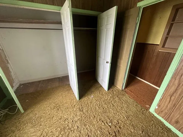 a living room with a couch and a table