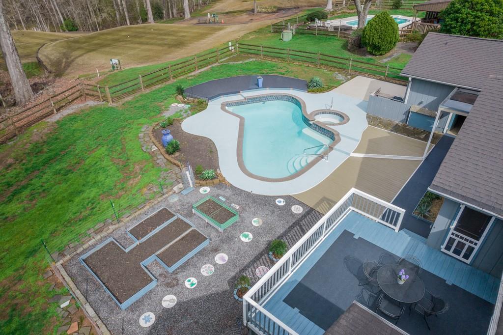 5111 Rounding Run Road Charlotte, NC 28277 - Photo 30 of 35 an aerial view of a house having outdoor space