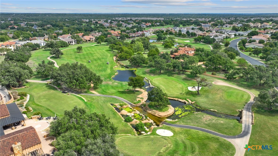 103 Water Stone Cove Georgetown, TX 78628 - Photo 13 of 14 an aerial view of residential houses with outdoor space and trees