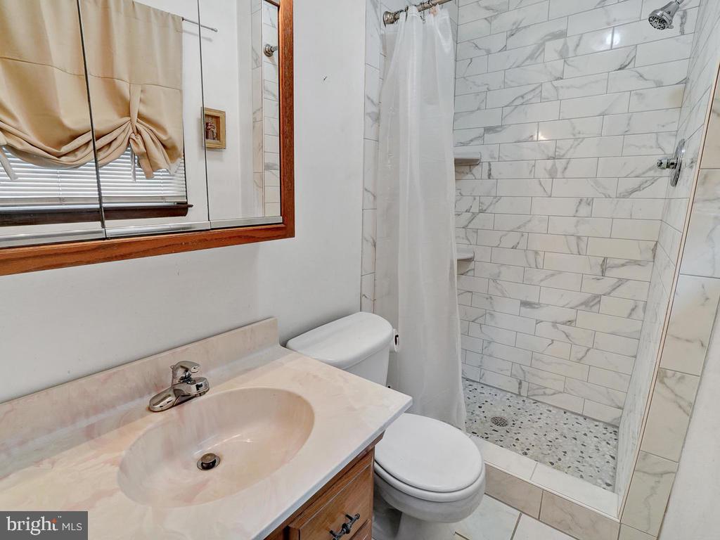 3608 Kemptown Church Road Monrovia, MD 21770 - Photo 22 of 58 Master bathroom with new tiled shower