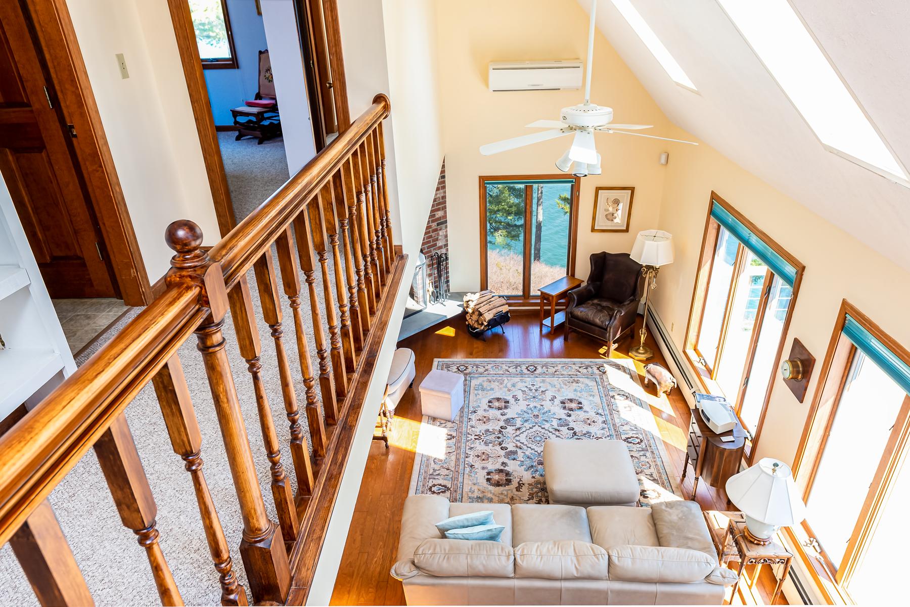 448 Mountain Road West Bath, ME 04530 - Photo 27 of 32 2nd Floor Overlook