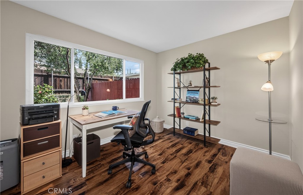 48 North Center Street Redlands, CA 92373 - Photo 11 of 19 SERENE OUTDOOR VIEW FROM THIS BEDROOM
