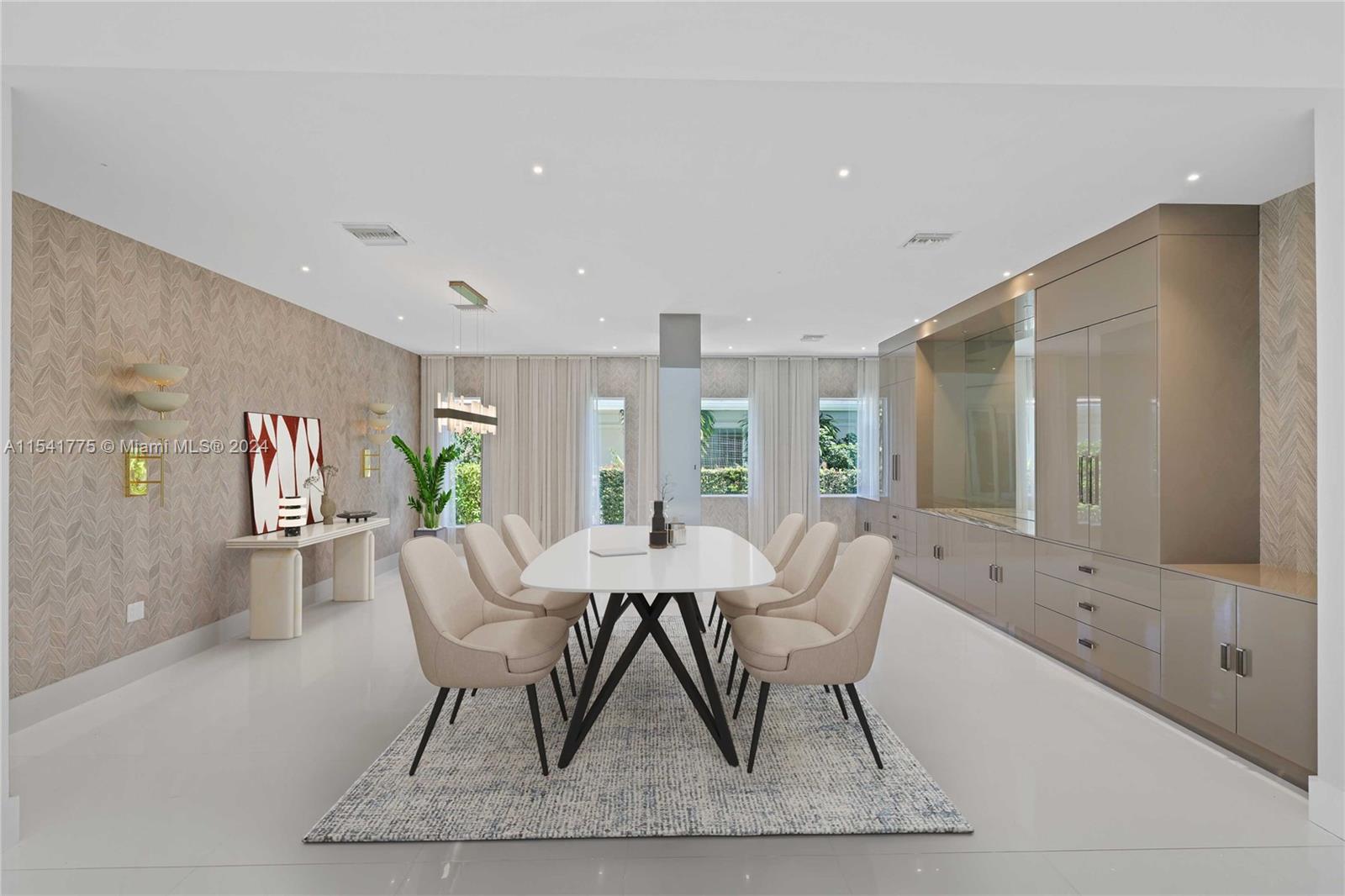 7153 Valencia Drive Boca Raton, FL 33433 - Photo 5 of 80 a view of a dining room with furniture window and outside view