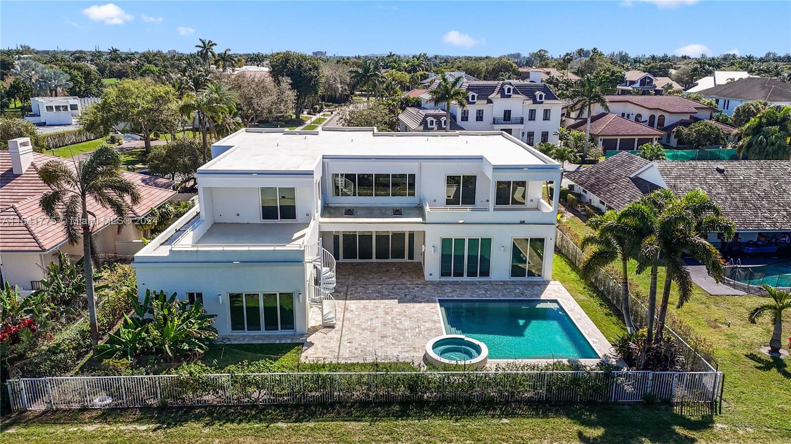 7153 Valencia Drive Boca Raton, FL 33433 - Photo 60 of 80 an aerial view of residential houses with yard