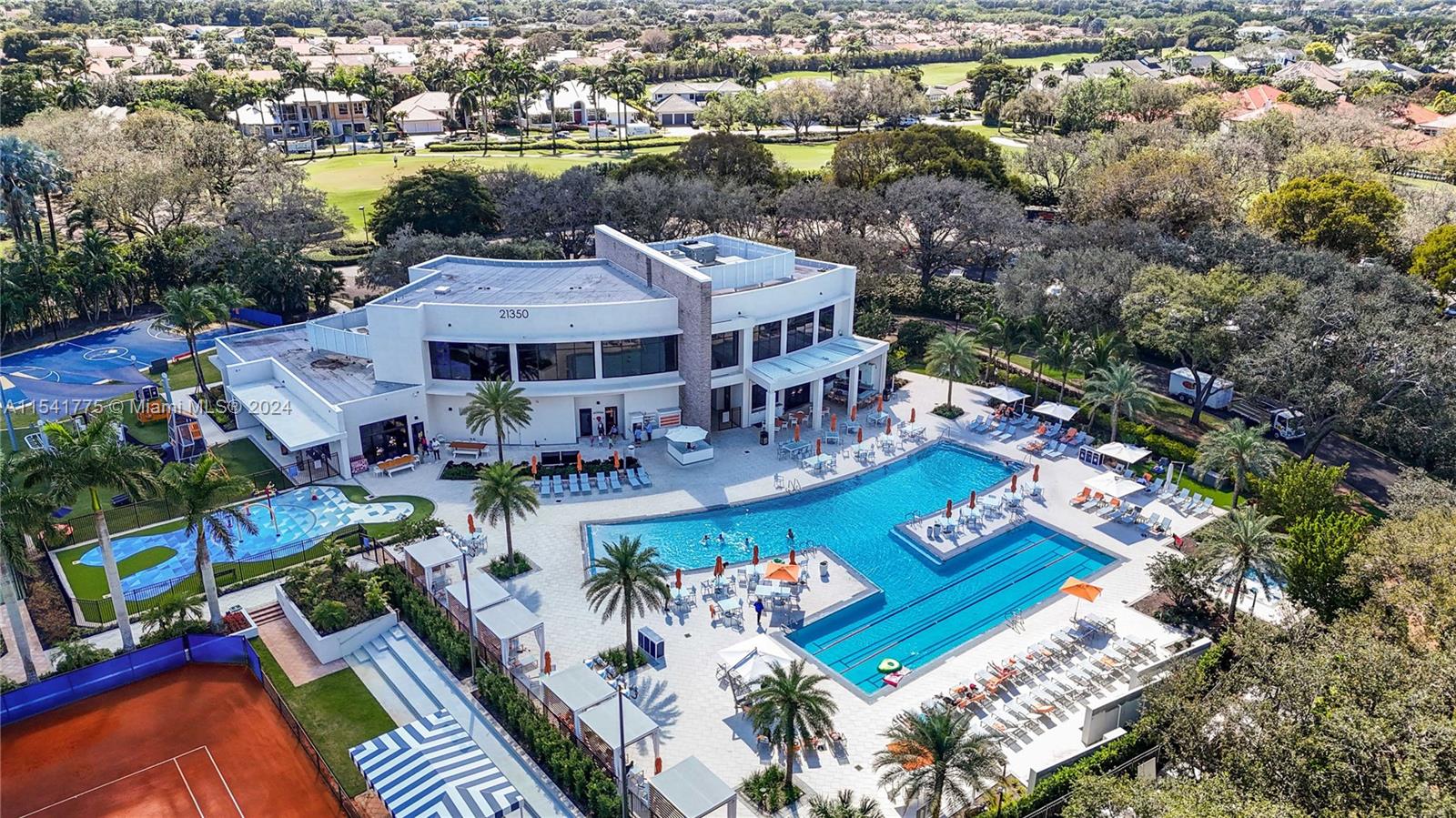 7153 Valencia Drive Boca Raton, FL 33433 - Photo 68 of 80 an aerial view of a house with swimming pool garden and patio