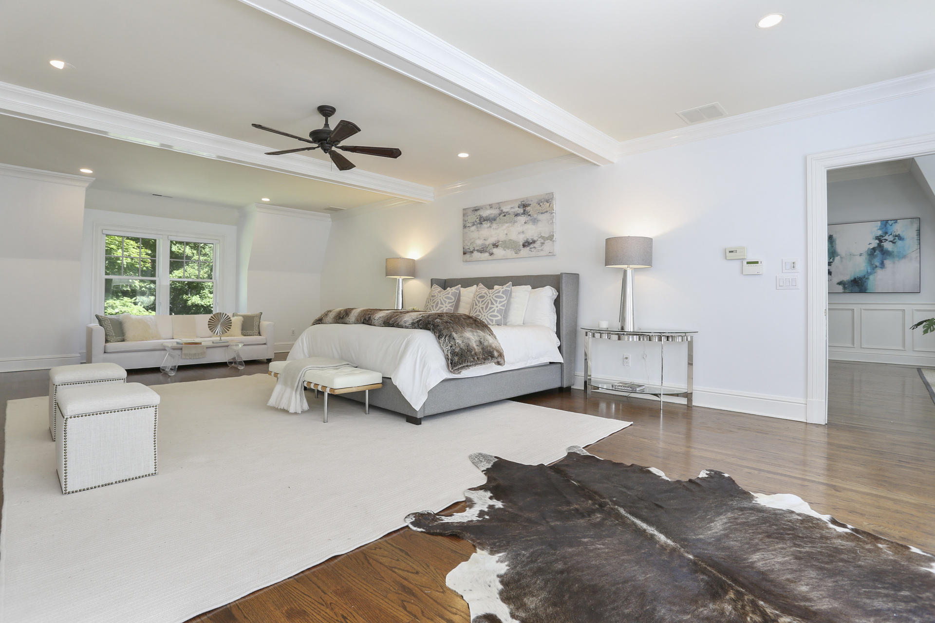 299 Ridgefield Road Wilton, CT 06897 - Photo 13 of 29 a bedroom with furniture and a large window