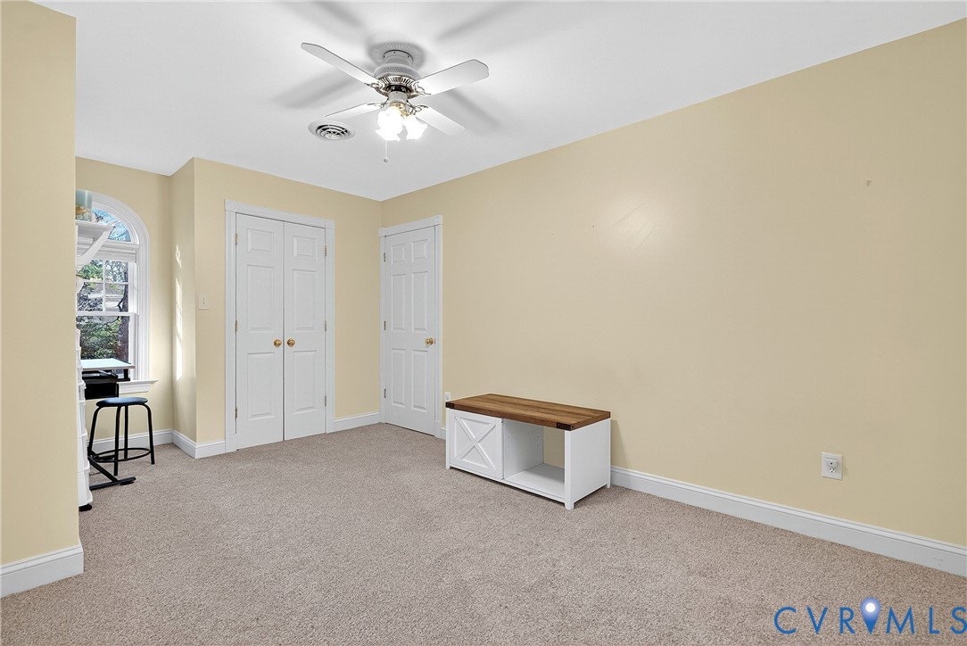 13905 North Point Road Midlothian, VA 23112 - Photo 38 of 50 Bedroom #4. The door to the right leads to a larg