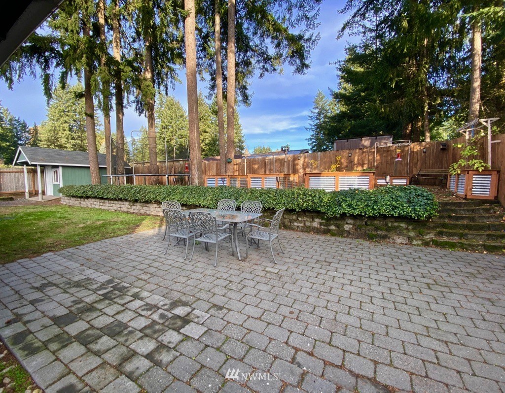 14530 166th Place Southeast Renton, WA 98059 - Photo 27 of 30 a view of a patio with a garden