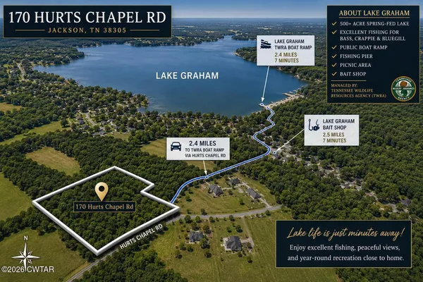 $149,900 | 170 Hurts Chapel Road, Jackson, TN 38301