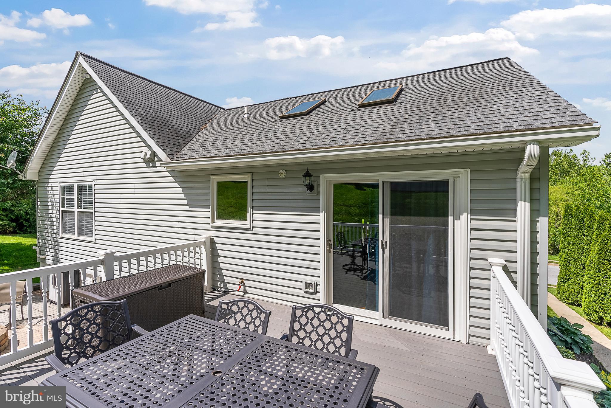 3195 Atlee Ridge Road New Windsor, MD 21776 - Photo 33 of 49 Deck Off Of Kitchen/Dining Area