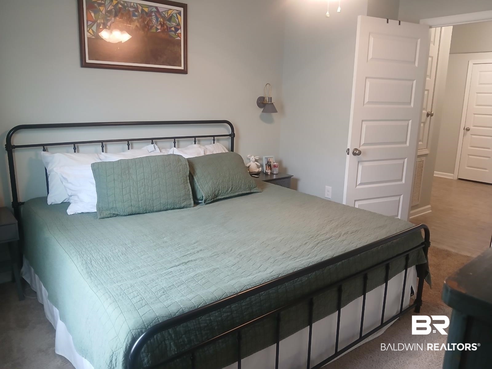 17431 Harding Drive Foley, AL 36535 - Photo 13 of 24 Bedroom with dark colored carpet
