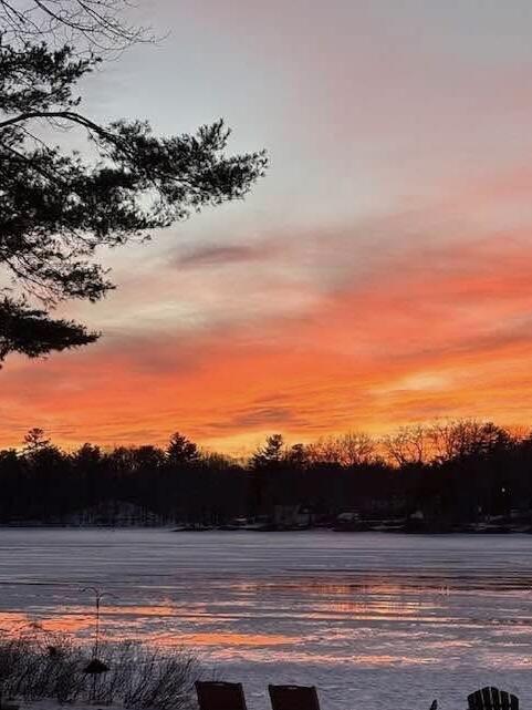 20 Ladyslipper Drive Windham, ME 04062 - Photo 38 of 67 winter sunset