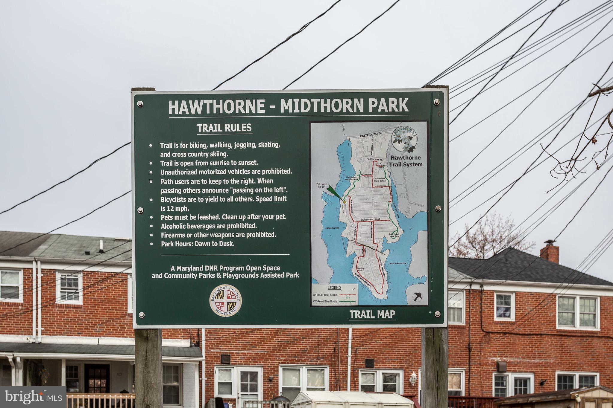 342 Grovethorn Road Baltimore, MD 21220 - Photo 17 of 18 Park Behind House