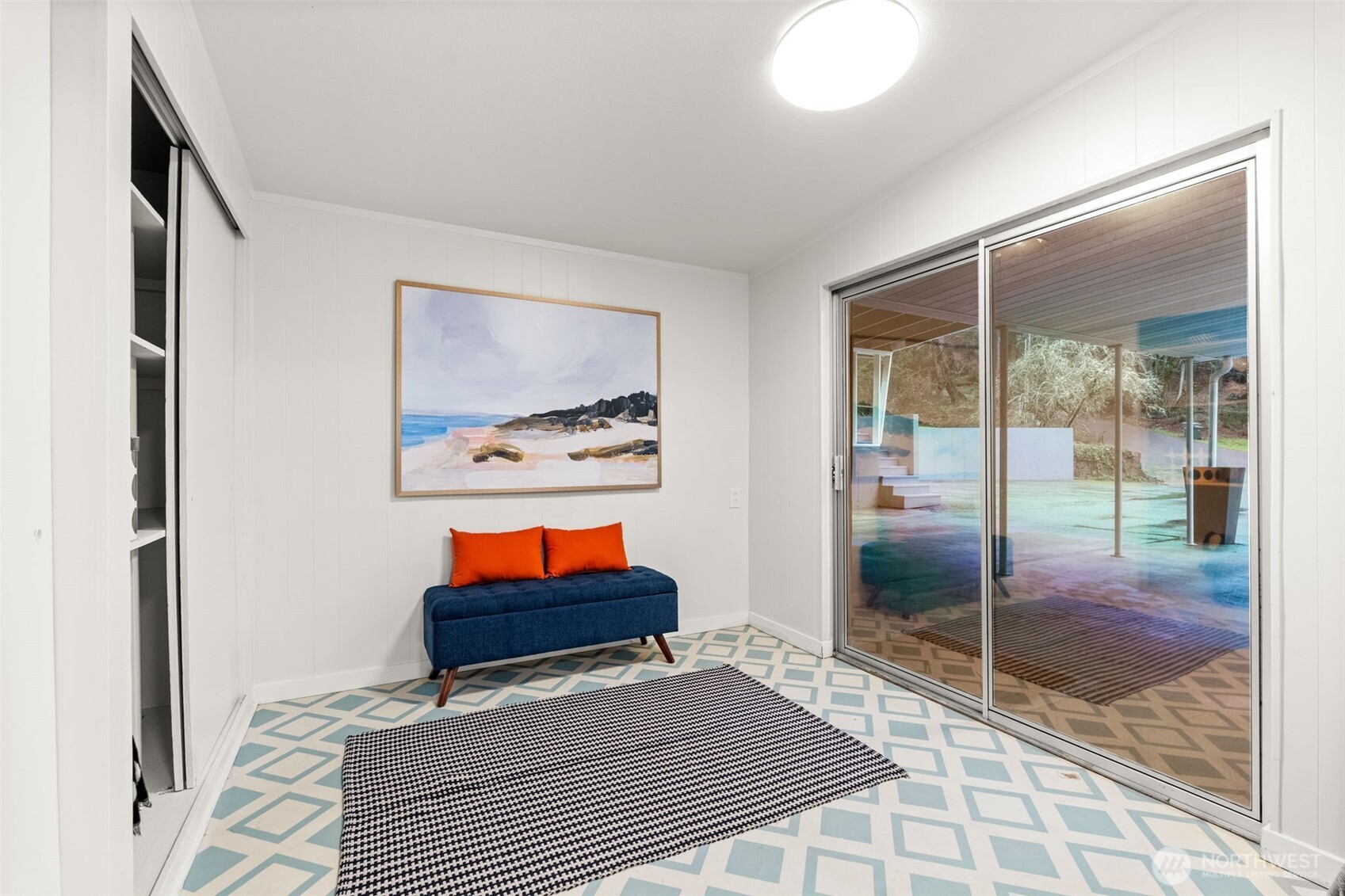 1908 Lybecker Road Northwest Gig Harbor, WA 98332 - Photo 31 of 40 a room with pool table and glass door