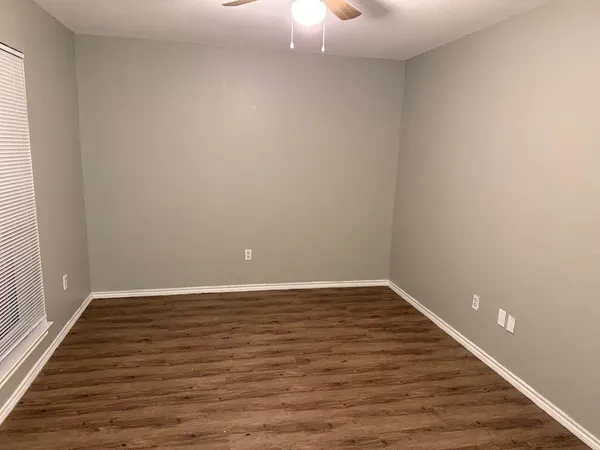 wooden floor in an empty room