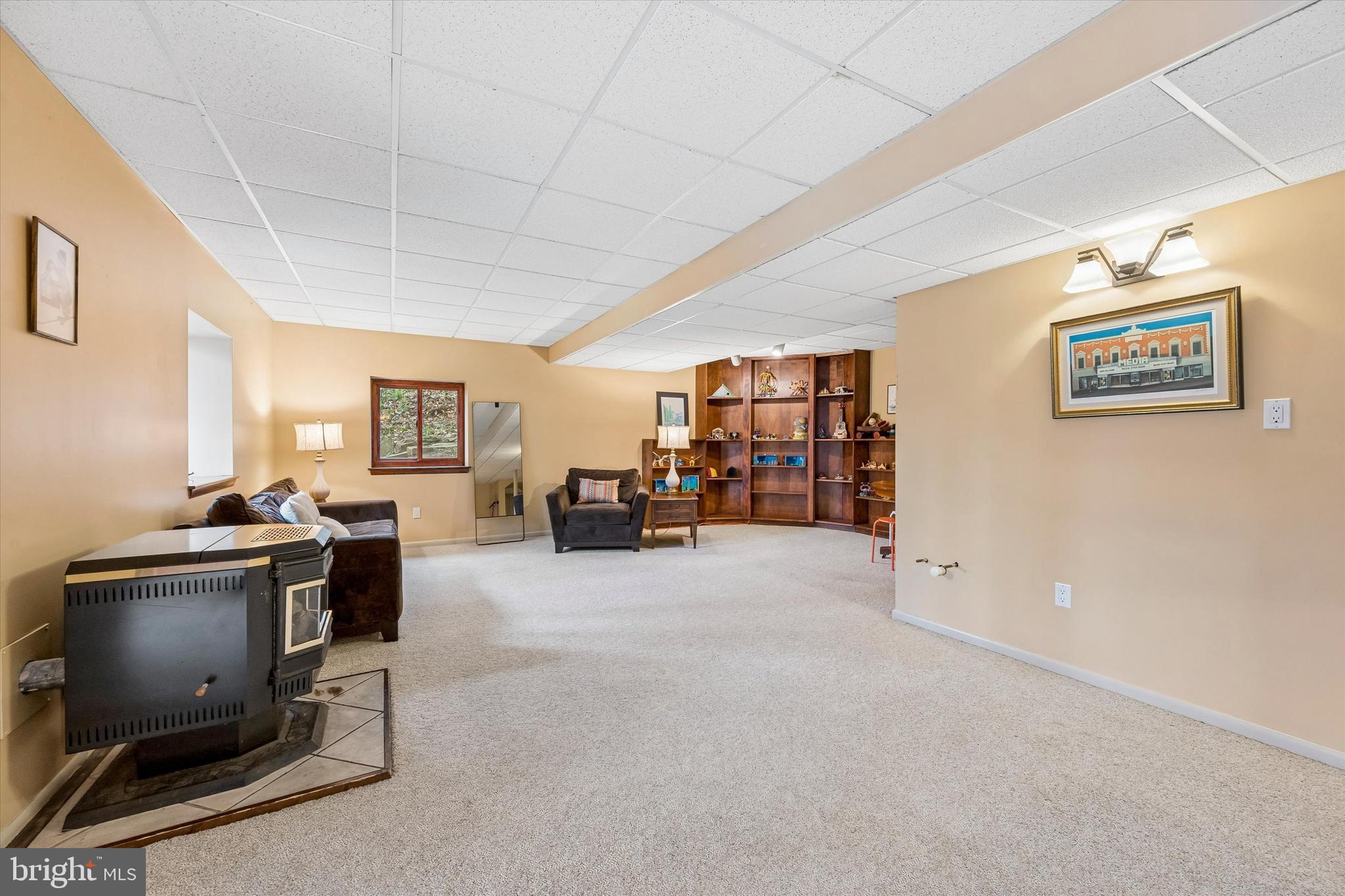 2 Lake Avenue Wallingford, PA 19086 - Photo 38 of 60 a view of a livingroom with workspace and a window