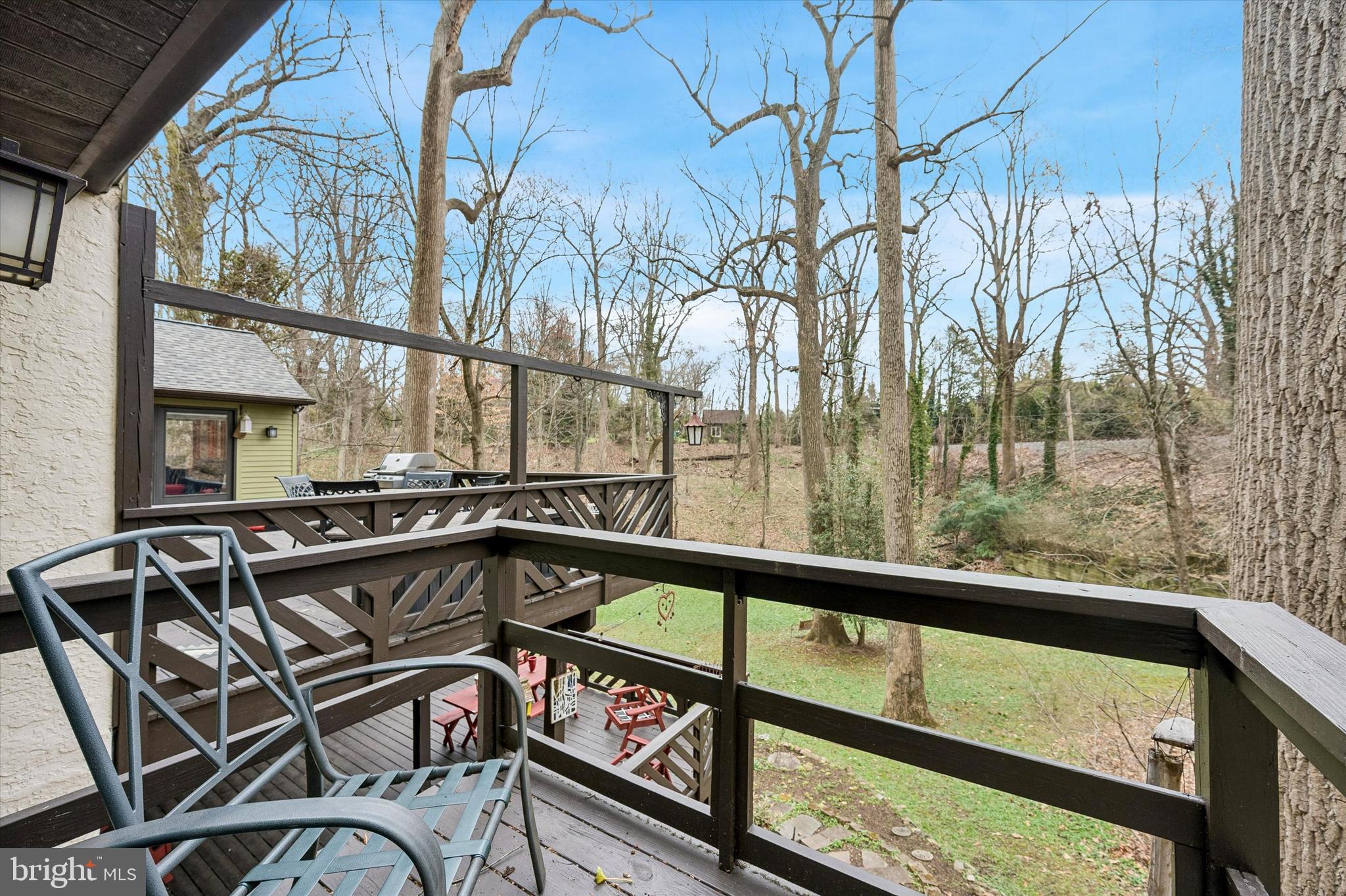 2 Lake Avenue Wallingford, PA 19086 - Photo 42 of 60 a view of a chairs and table in the balcony