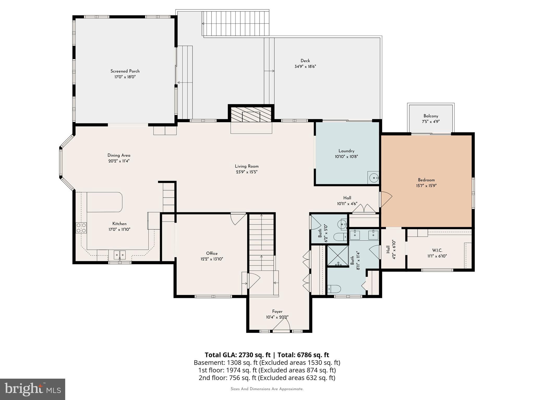 2 Lake Avenue Wallingford, PA 19086 - Photo 50 of 60 a picture of floor plan