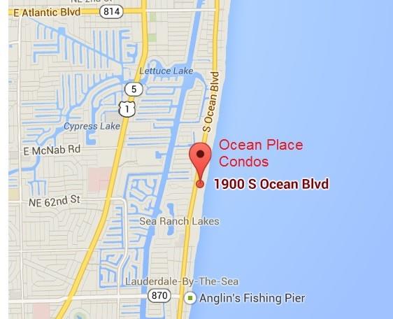 1900 South Ocean Boulevard, Unit 2F Lauderdale-by-the-Sea, FL 33062 - Photo 34 of 34 a street sign on a wall