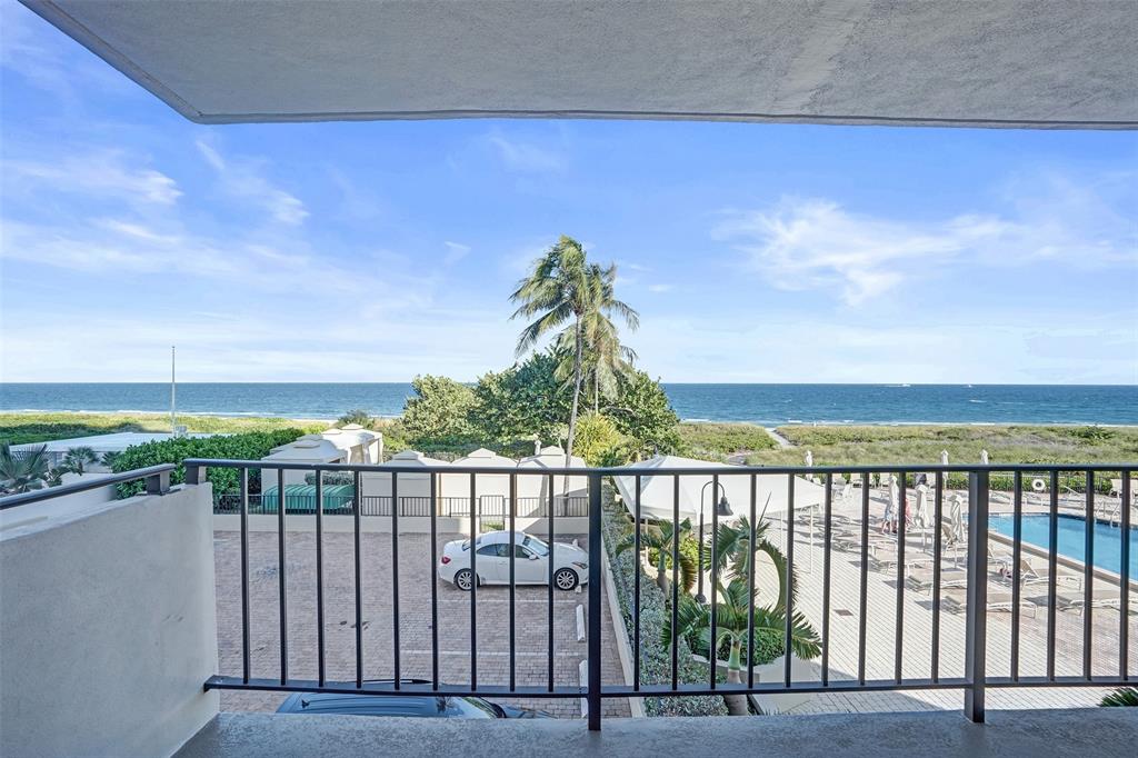 1900 South Ocean Boulevard, Unit 2F Lauderdale-by-the-Sea, FL 33062 - Photo 5 of 34 a view of a balcony
