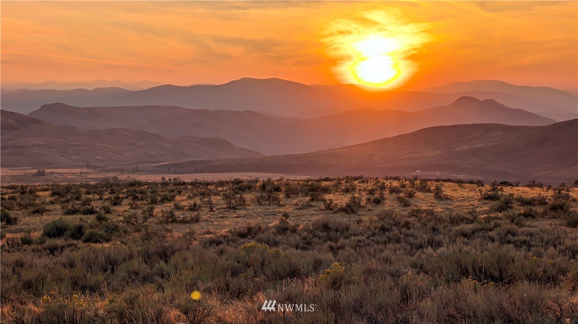 4 Spring Road Tonasket, WA 98855 - Photo 32 of 40 a view of a town with mountains in the background