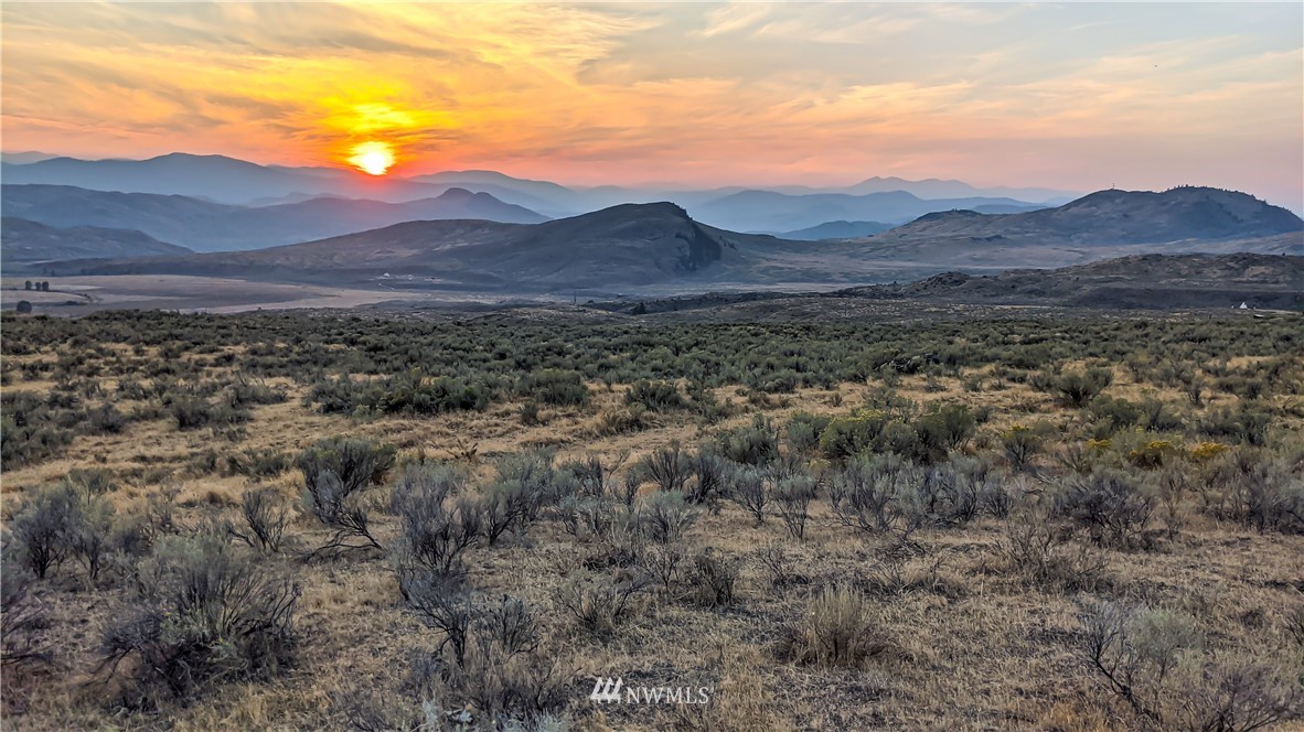 4 Spring Road Tonasket, WA 98855 - Photo 34 of 40 a view of a town with mountains in the background