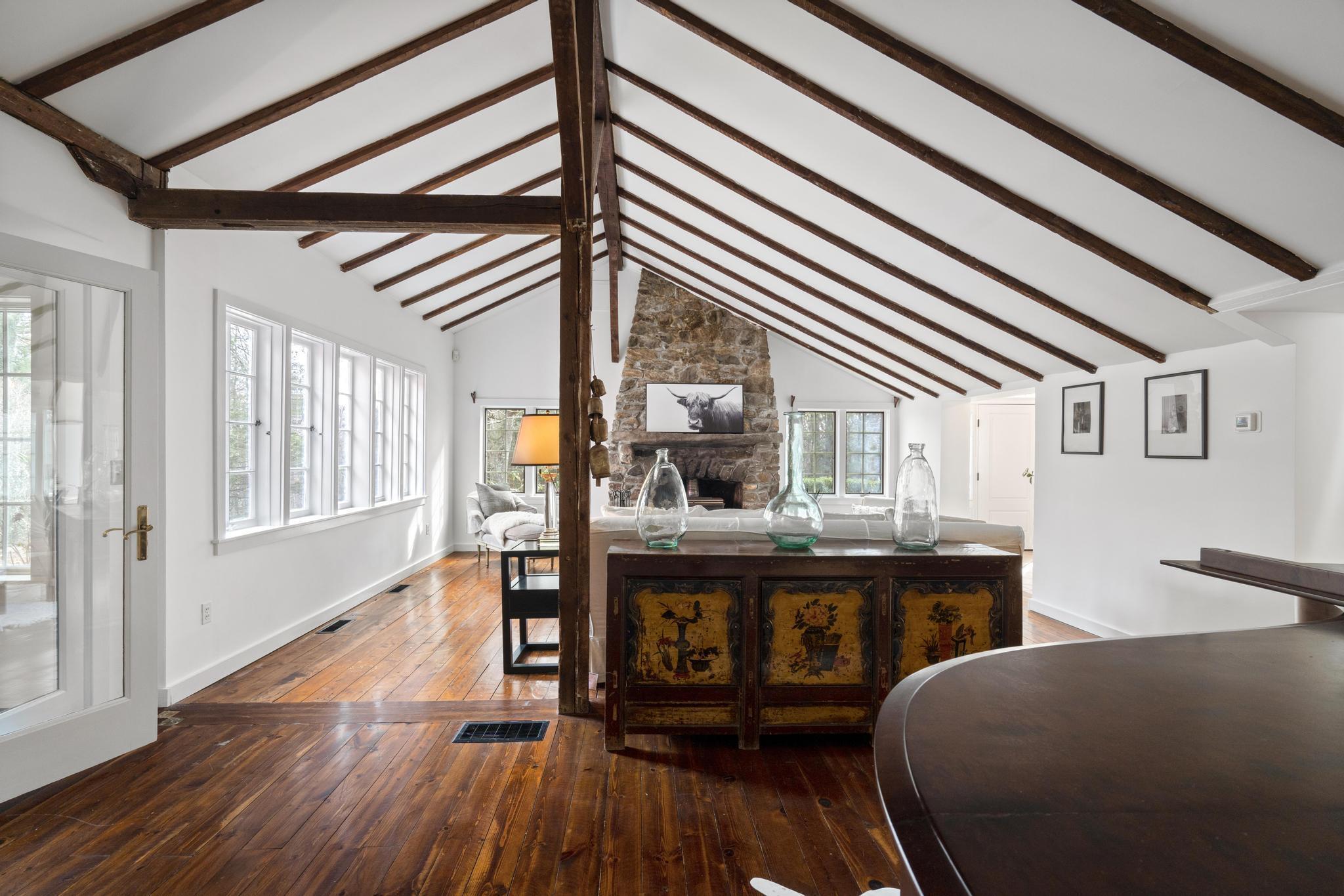 381 West Mountain Road Ridgefield, CT 06877 - Photo 14 of 35 a living room with furniture and wooden floor
