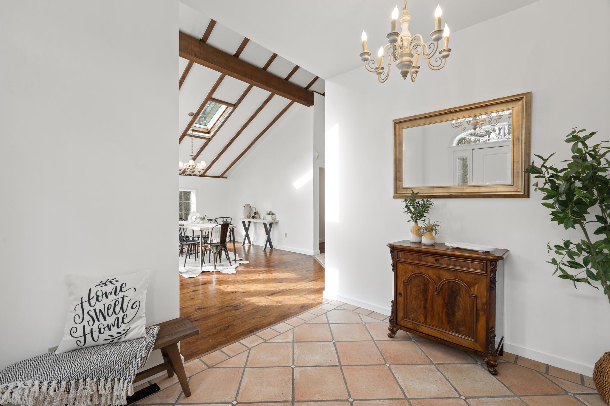 381 West Mountain Road Ridgefield, CT 06877 - Photo 7 of 35 a view of hall way with furniture and entryway