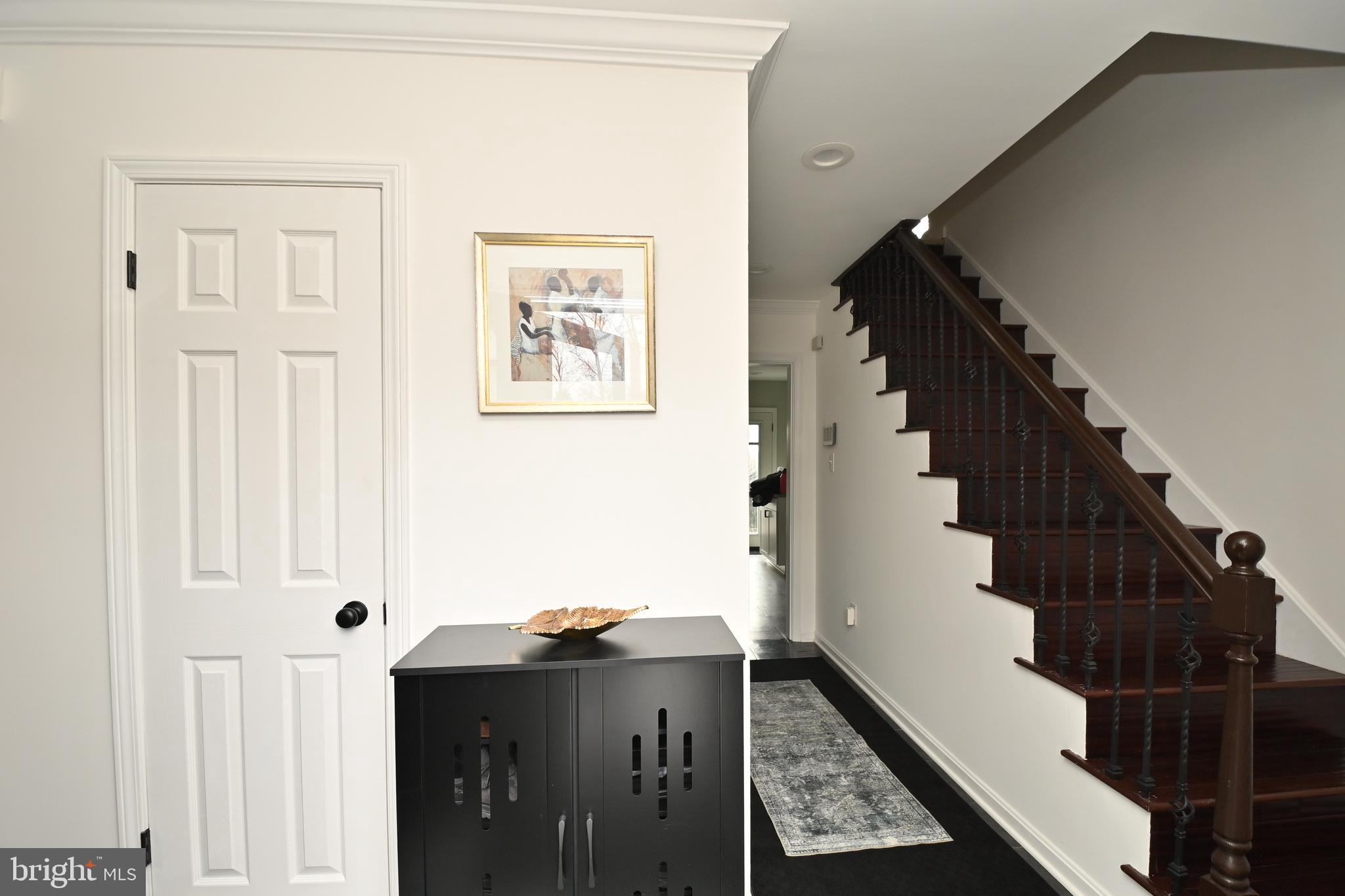 6431 Forest Road Landover, MD 20785 - Photo 3 of 42 a view of entryway with wooden floor
