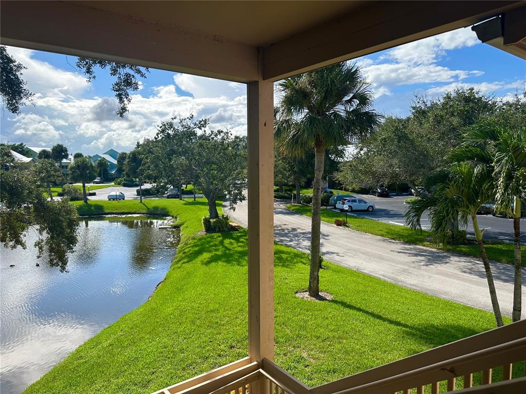 5685 Marina Drive, Unit 4 Sebastian, FL 32958 - Photo 3 of 19 a view of swimming pool from a balcony