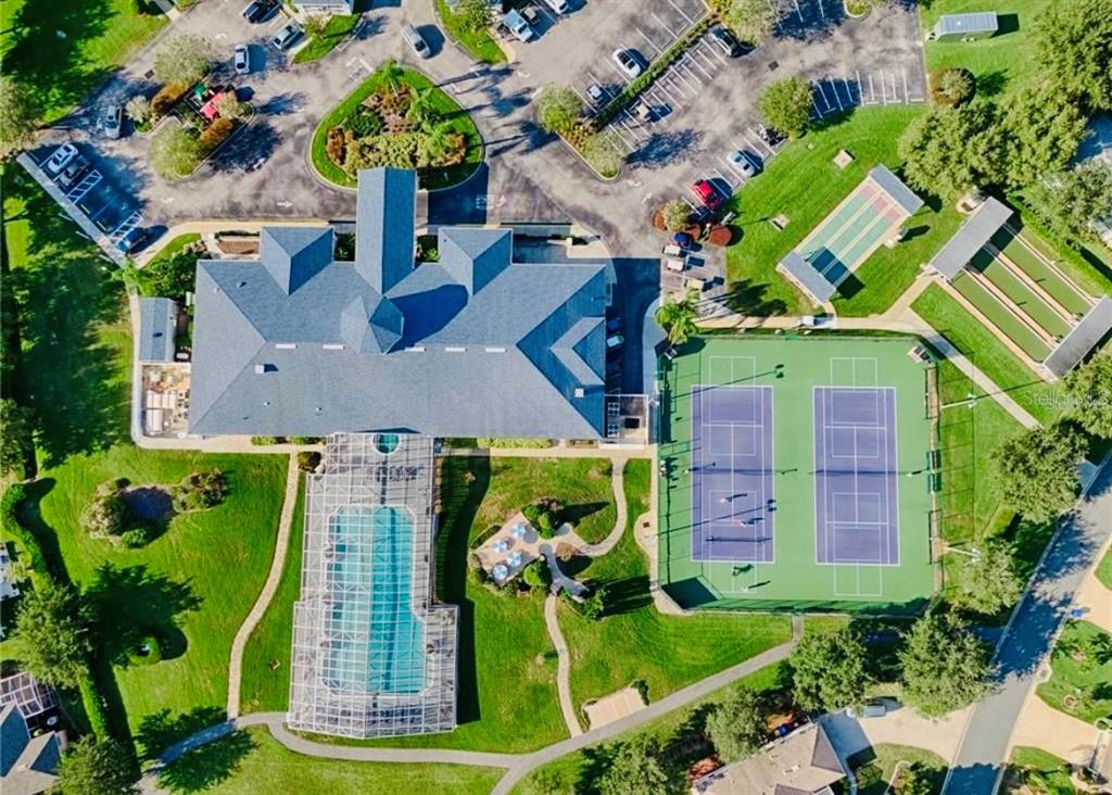5685 Gulf Stream Street Tavares, FL 32778 - Photo 13 of 13 a aerial view of a house with a garden