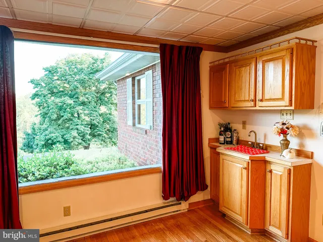 a view of a room with washer and dryer