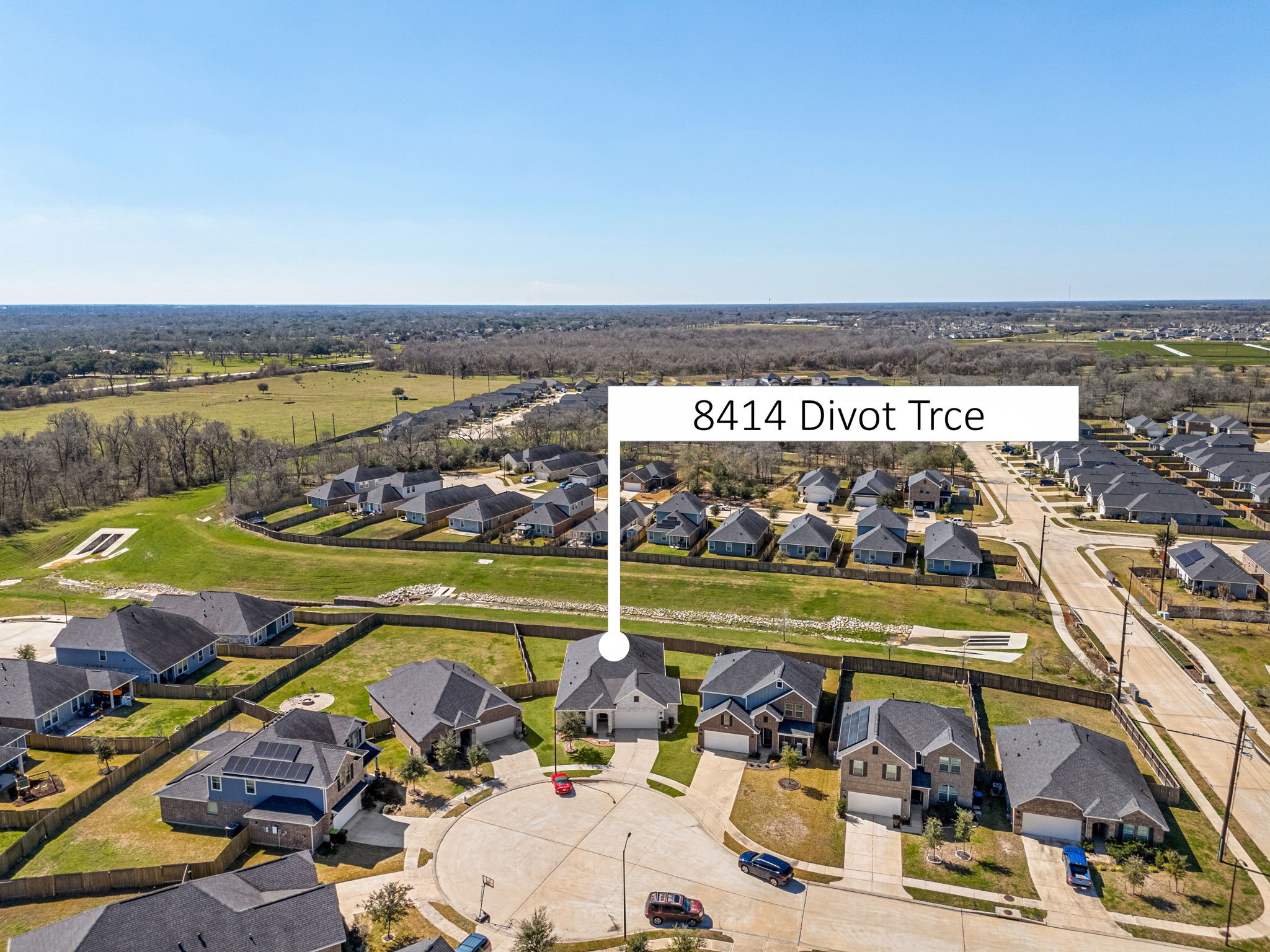 8414 Divot Trace Fulshear, TX 77441 - Photo 24 of 25 Nestled in the rolling hills of Fulshear, Polo Ranch offers a unique blend of small-town charm and modern suburban convenience. This master-planned community is known for its affordability and value-driven new construction, making it an attractive choice for everyone from first-time buyers to .