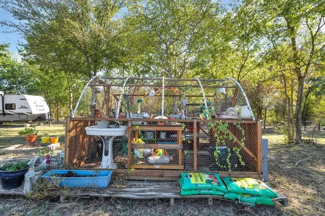a view of street with houses