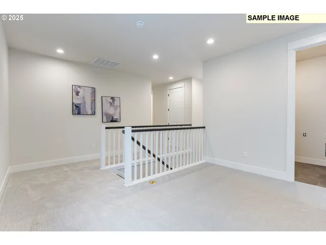 a view of empty room