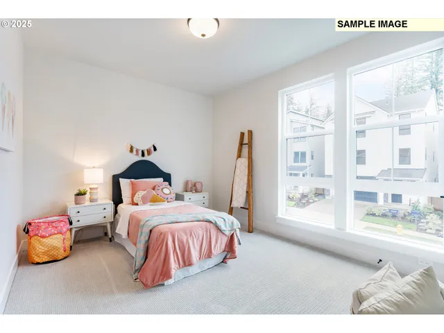 a balcony with wooden floor and city view