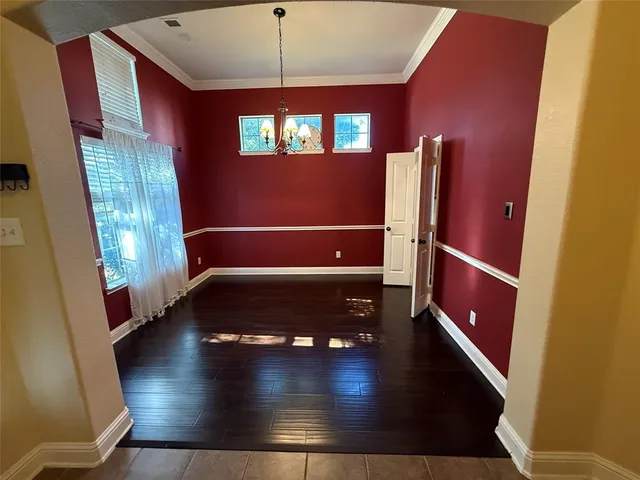 a close view of closet