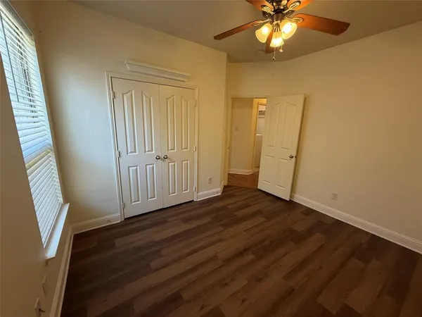 wooden floor in an empty room