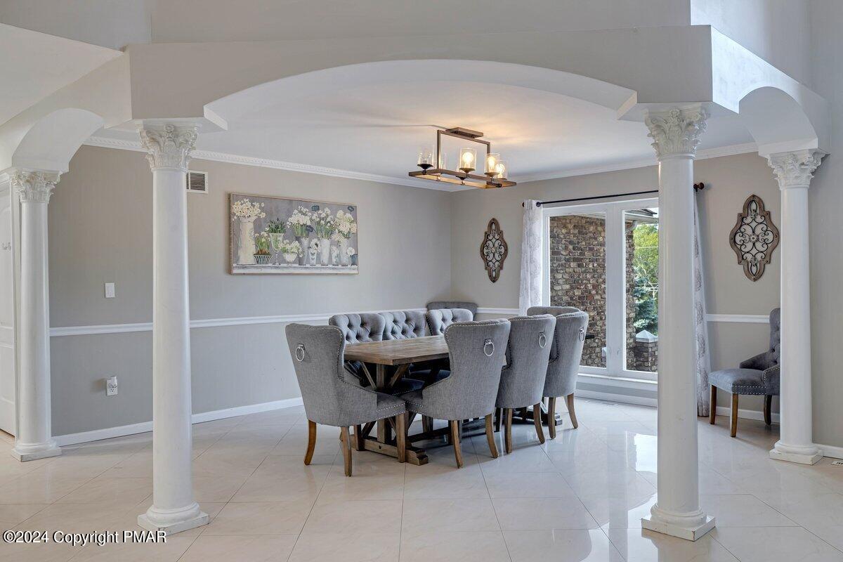 2175 Longview Drive Bushkill, PA 18324 - Photo 13 of 50 a view of a dining room with furniture