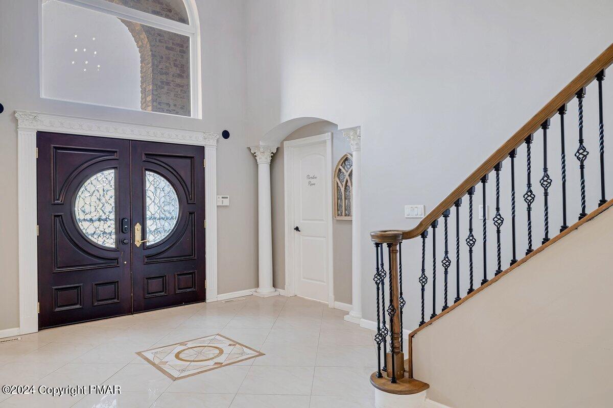 2175 Longview Drive Bushkill, PA 18324 - Photo 6 of 50 a view of entryway with wooden floor