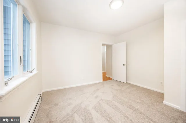 a view of empty room