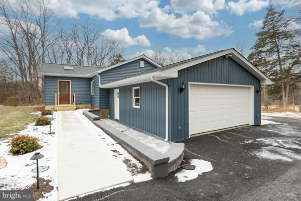 a view of outdoor space and mountain view