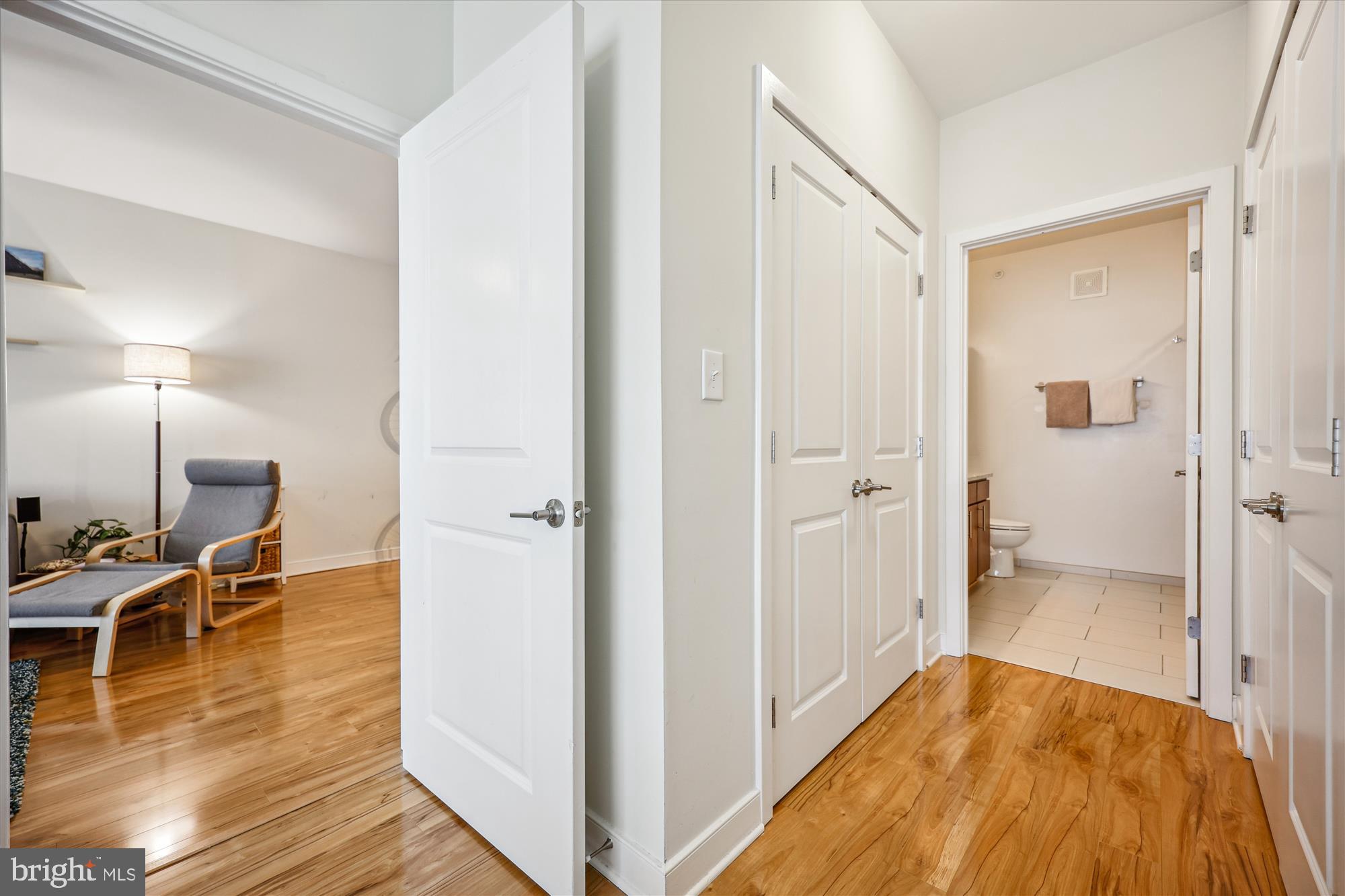 8005 13th Street, Unit 411 Silver Spring, MD 20910 - Photo 31 of 65 View from the bedroom door