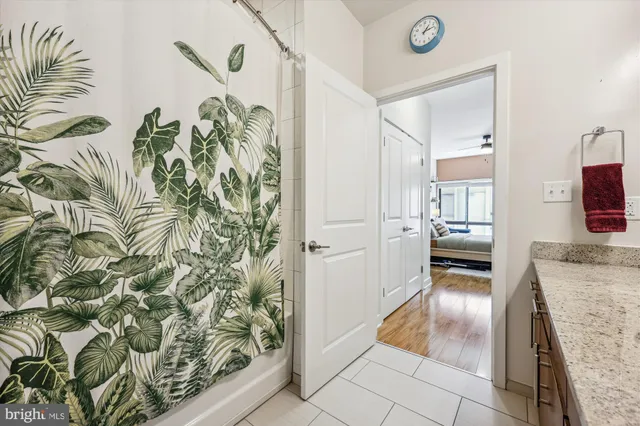 a view of city with tall buildings