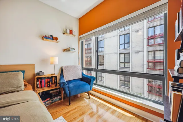 a car parked in front of a building