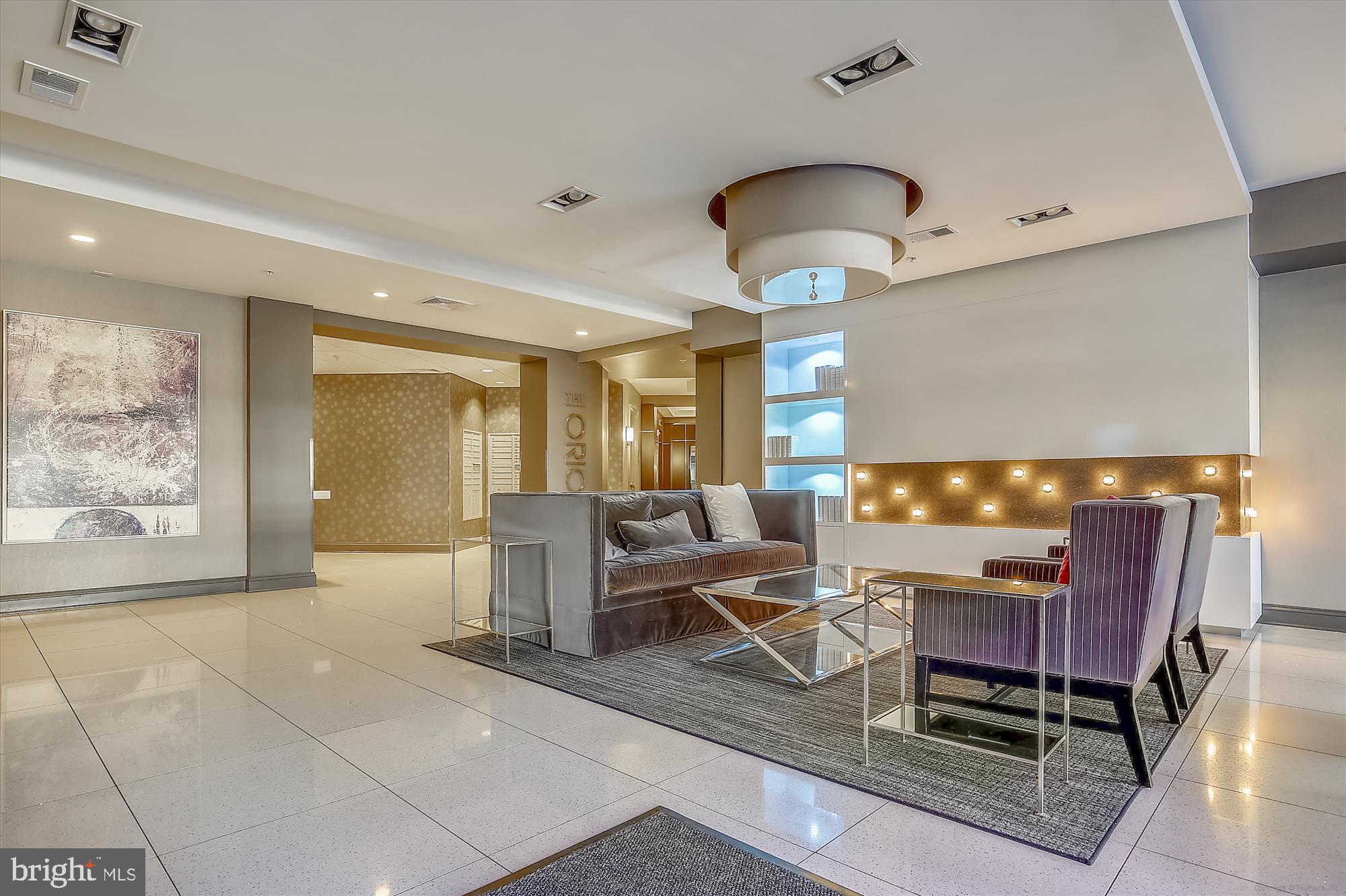 8005 13th Street, Unit 411 Silver Spring, MD 20910 - Photo 7 of 65 Meeting area in the foyer of the building
